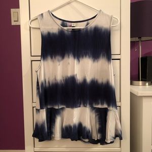 Women’s Peplum Tank Top - L